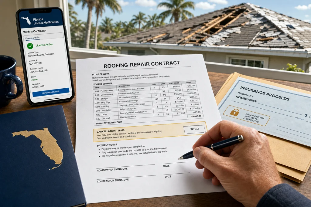 Evolve Construction Scam Allegations: Florida Repair Checks