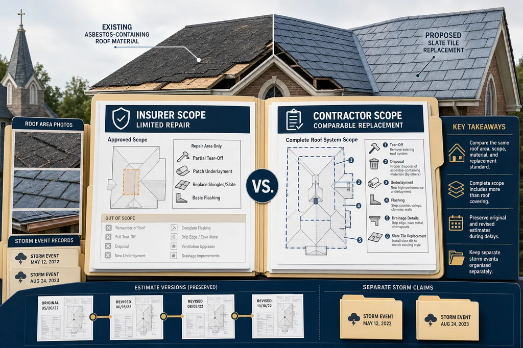 Central Baptist v. Church Mutual: Preserve Roof Estimates
