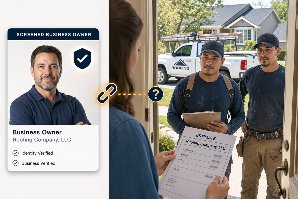 HomeAdvisor Checks: The Owner Isn’t Always the Crew