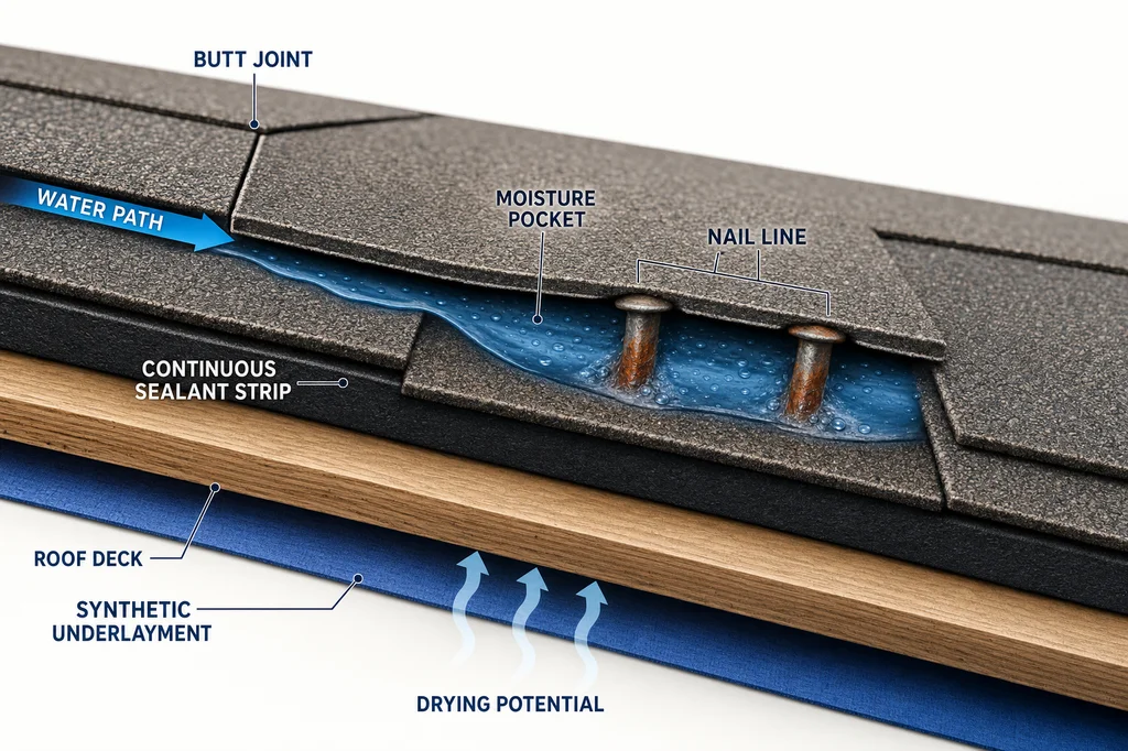 Shingle Seal-Strip Moisture Concerns on Florida Roofs
