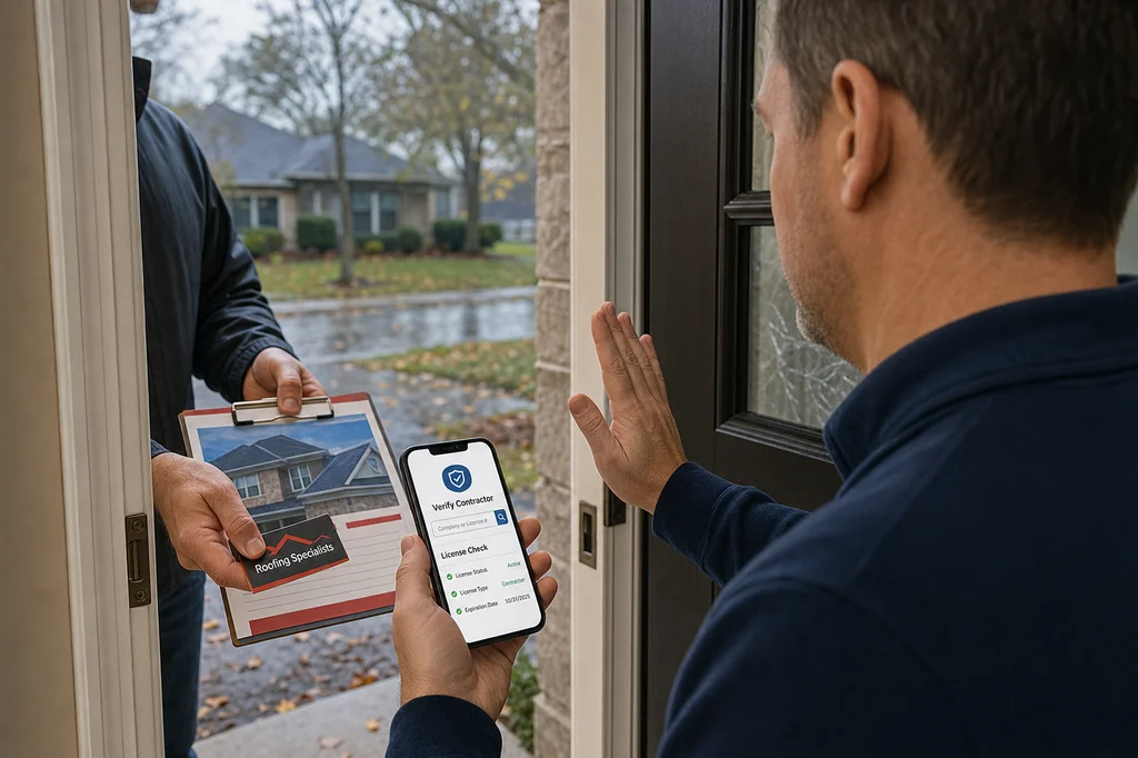 Storm-Event Door-to-Door Roofing Solicitation Red Flags