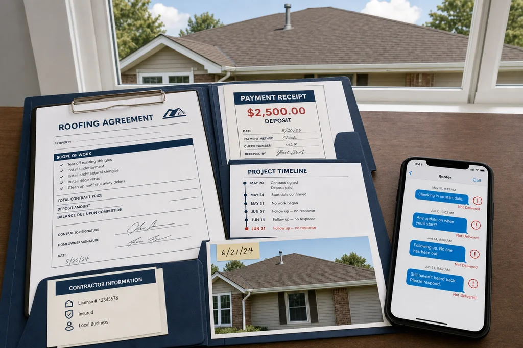 Chris Moyos Case: When a Roofer Keeps Your Deposit