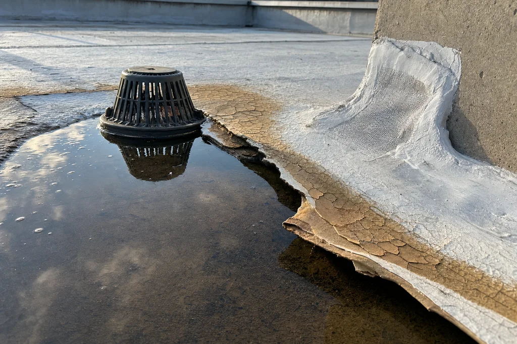 Why Acrylic Can Fail on Flat Roofs: Drains, Dew, EPDM