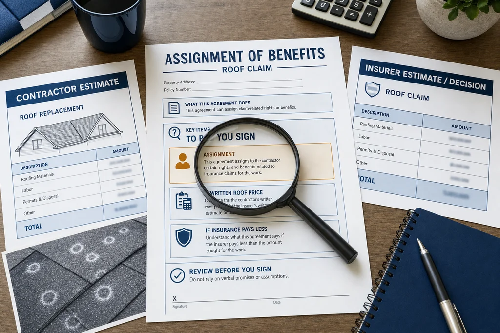 Florida Roof AOB Forms: What to Read Before You Sign