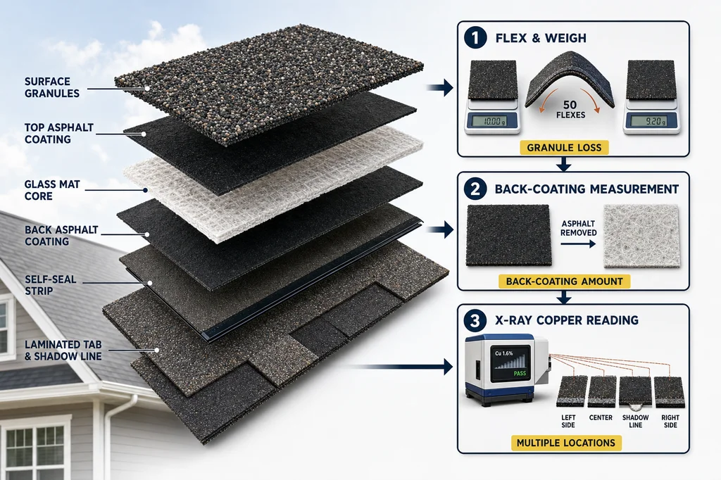 How Atlas Asphalt Shingles Are Made and Quality-Tested